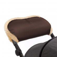 Муфта для рук на коляску Esspero Diaz (Натуральная шерсть)