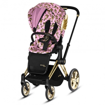 Прогулочная коляска Cybex Priam by Jeremy Scott Cherubs Cherubs Pink