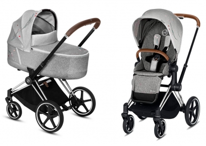 Коляска 2 в 1 Cybex Priam III Koi Chrome