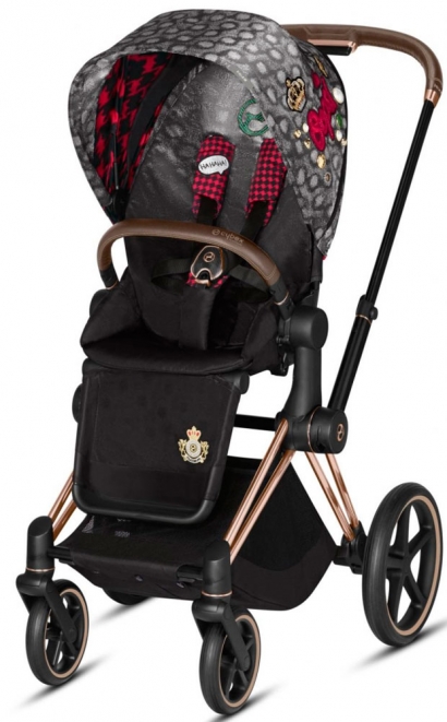 Прогулочная коляска Cybex Priam III Rebellious Rosegold