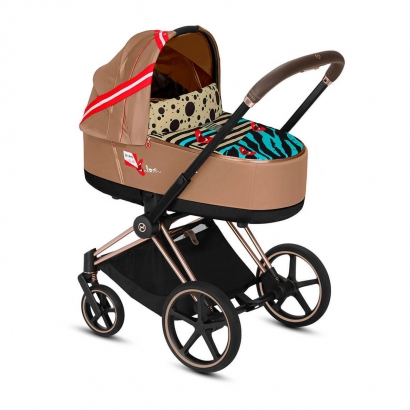 Коляска для новорожденных Cybex Priam III KK One Love Rosegold