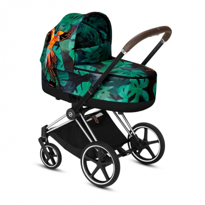 Коляска для новорожденных Cybex Priam III Birds of Paradise Chrome