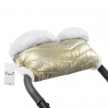 Муфта для рук на коляску Esspero Cosy White Gold