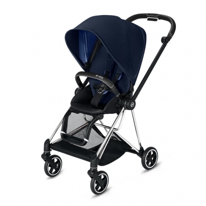 Прогулочная коляска Cybex MIOS (шасси Chrome) Indigo Blue