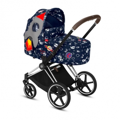 Коляска для новорожденных Cybex Priam III Space Rocket by Anna K Chrome
