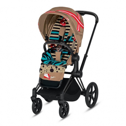 Прогулочная коляска Cybex Priam III KK One Love Matt Black