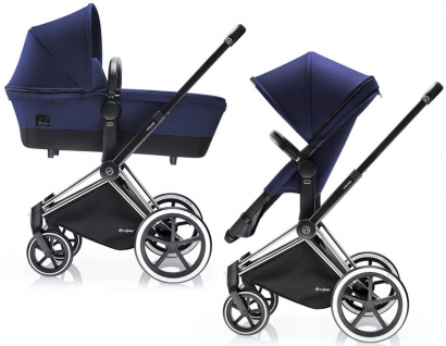 Детская коляска 2 в 1 Cybex Priam (шасси All Terrain) Royal Blue
