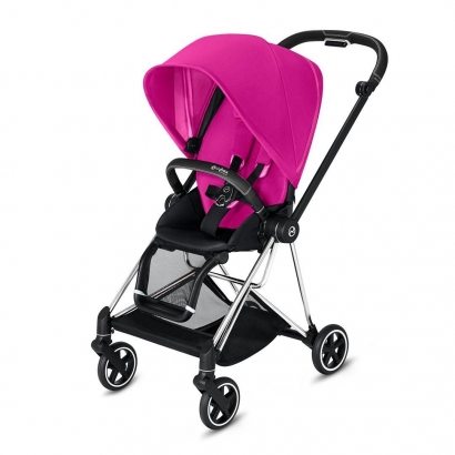 Прогулочная коляска Cybex MIOS (шасси Chrome) Fancy Pink