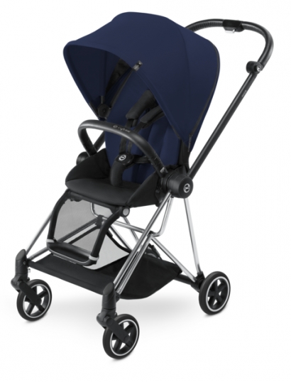 Прогулочная коляска Cybex MIOS (шасси Chrome) Midnight Blue