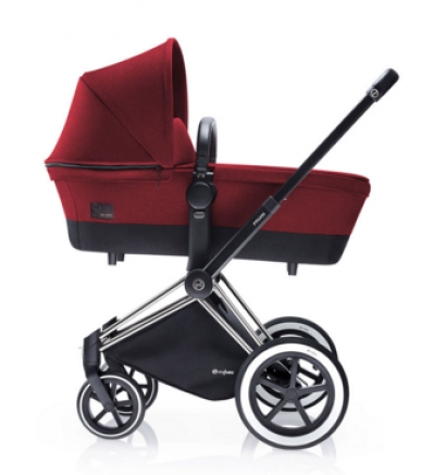 Детская коляска для новорожденных Cybex Priam (шасси All Terrain Matt Black) Hot&Spicy