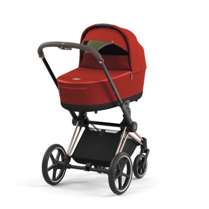 Коляска для новорожденных Cybex Priam IV (шасси Rosegold) Autumn Gold