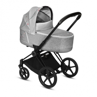 Коляска для новорожденных Cybex Priam III Koi Matt Black